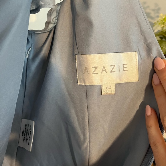 Azazie Claudine dress in Dusty Blue - Picture 5 of 6